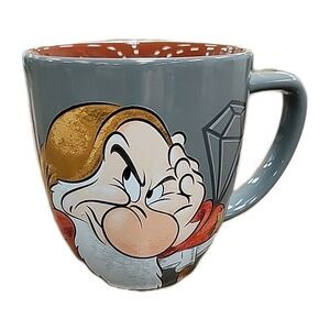 Disney Parks Exclusive Grumpy Portrait Stoneware Coffee Mug